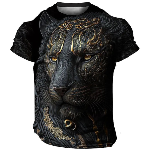 Camiseta Lion 3D - PROMOÇÃO NATAL