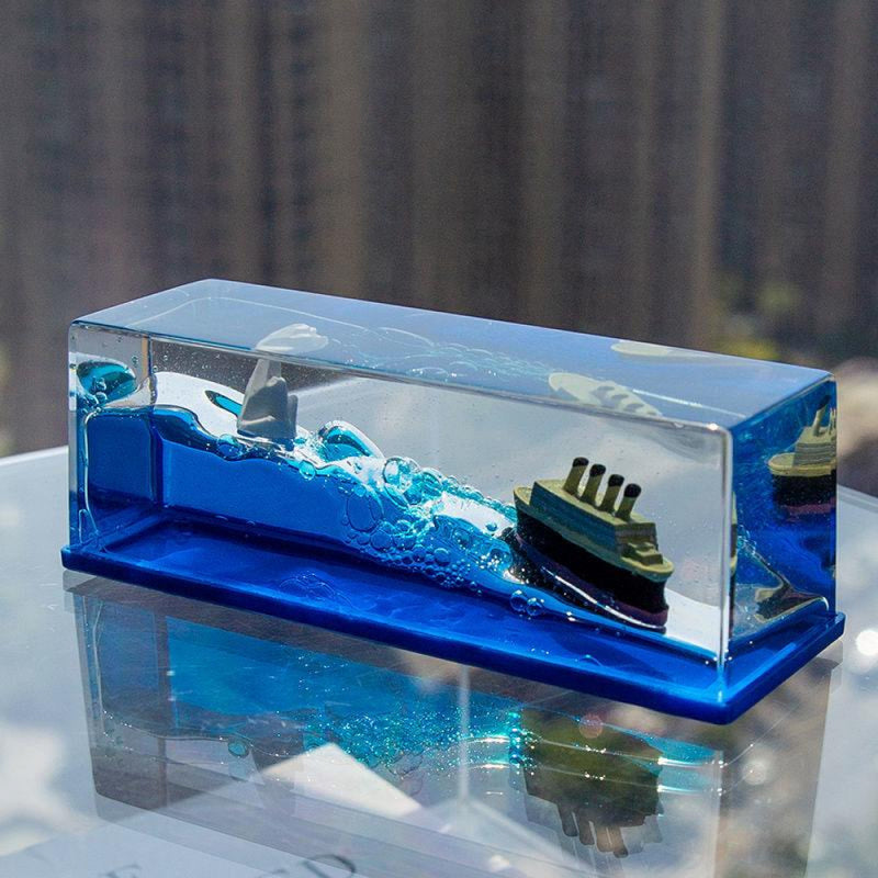 Titanic Flutuante - Decoração Premium